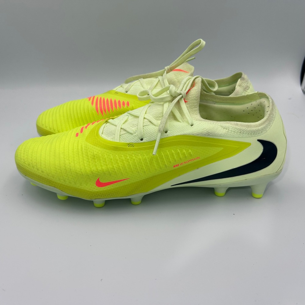 Nike Phantom GX Pro FG Soccer Cleats Volt Bright Crimson DD9463-705 Mens 10.5